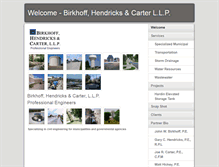 Tablet Screenshot of bhcllp.com
